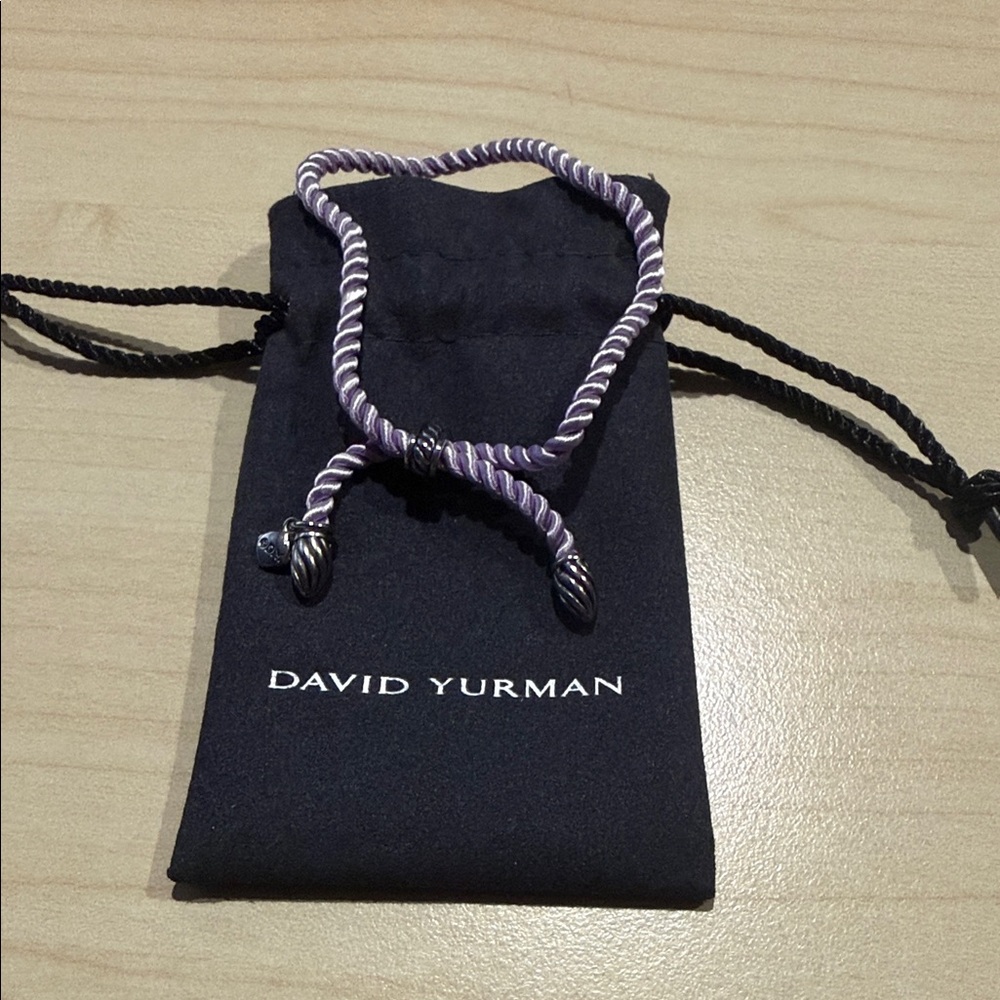 David Yurman Lavender Cable Bracelet